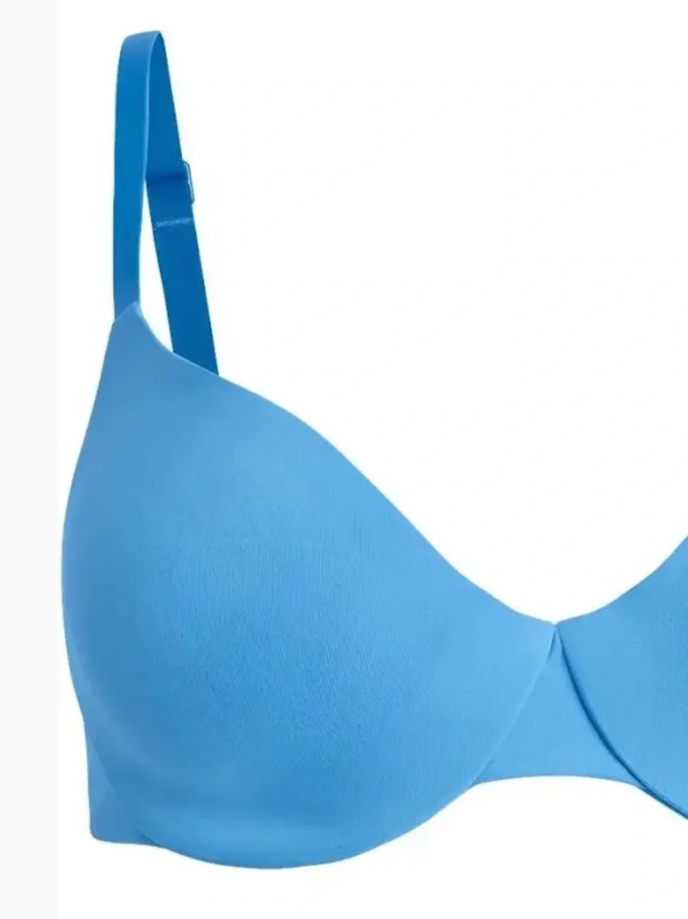 SKIMS signature swim Full Coverage Bikini Top color tide